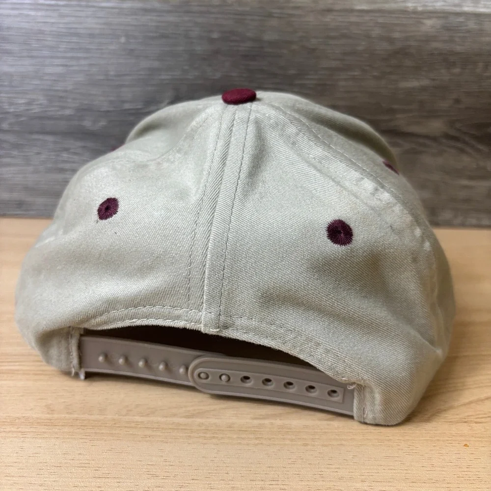 Vintage‎ Lake Powell Hat Cap Snap Back Beige Outdoors Adjustable
